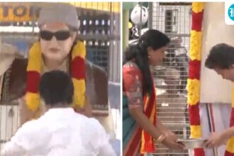 vijay-stops-convoy-to-garland-mgr-statue-as-he-kickstarts-bypoll-campaign-|-watch