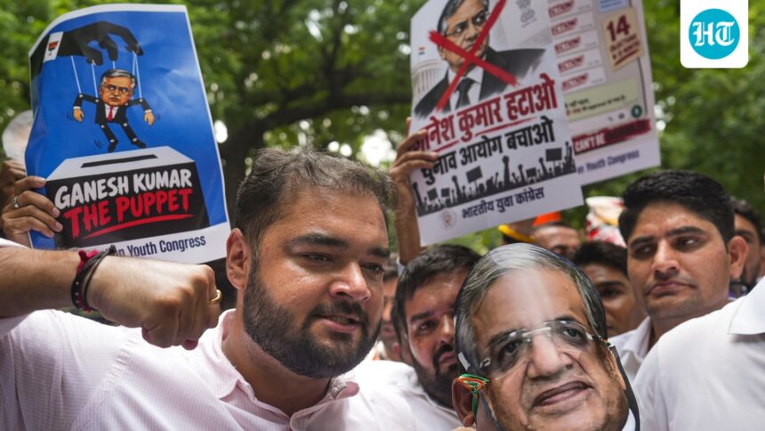 jantar-mantar,-kolkata,-chandigarh-streets:-congress-launch-nationwide-protest-against-eci