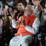 pm-modi-attends-‘bhajan-clubbing’-on-deendayal-upadhyaya’s-birth-anniversary:-video