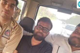 two-congress-leaders-arrested-for-‘gaddar’-graffiti-at-gyanesh-kumar’s-agra-home
