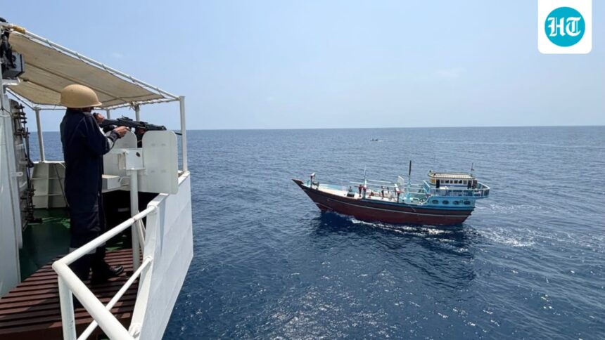 iranian-boat,-pakistani-crew-held-with-drugs-worth-₹3,000-cr-as-coast-guard-busts-smuggling-bid