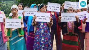 arunachal:-vehicles-torched,-mla’s-residence-vandalised-during-siang-dam-project-protests