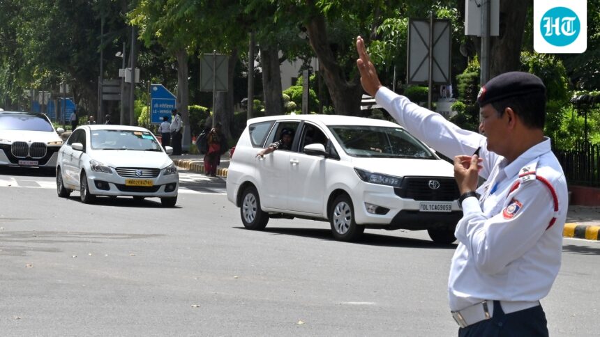 delhi-to-see-traffic-diversions-for-4-hours-today-amid-brics-motorcade-rehearsal:-check-affected-routes,-timings
