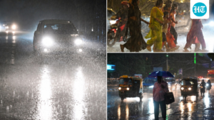 rain-lashes-delhi-ncr-as-imd-issues-‘orange’-alert,-more-showers-likely-in-next-2-hours-|-videos