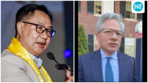 ‘need-to-hear’:-kiren-rijiju-shares-nvidia-ceo-jensen-huang’s-big-praise-for-india’s-it-growth-amid-gdp-row