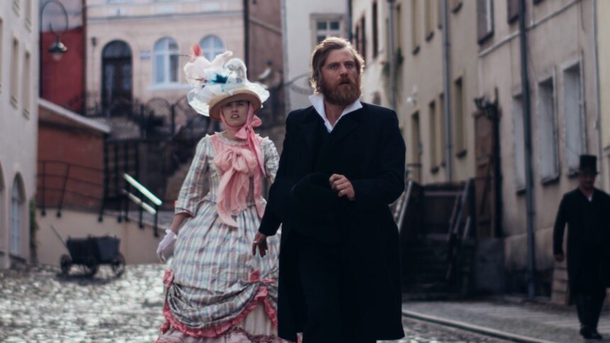 ‘the-idiot(s)’-review:-aimee-lou-wood-and-johnny-flynn-sparkle-in-a-playful,-indulgent-tribute-to-fyodor-dostoevsky’s-underappreciated-wife