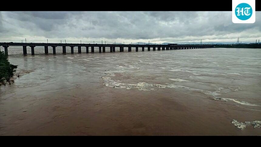 andhra-family-jumps-off-bridge-into-godavari,-woman-rescued,-3-missing:-police