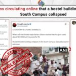 ‘misleading’:-govt-fact-checks-dipke’s-claim-that-‘a-hostel-in-du-south-campus-has-collapsed’