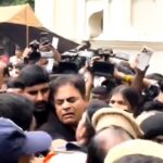 high-drama-in-telangana-assembly:-ktr,-harish-rao-detained;-brs-mla-pulled-by-hair