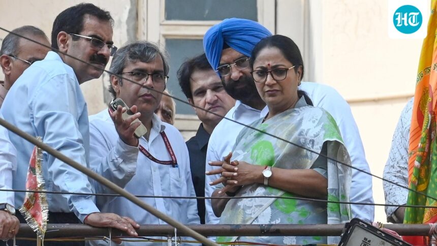 mcd-chief-sanjeev-khirwar,-who-was-at-the-centre-of-dog-walk-row,-in-focus-after-satya-niketan-tragedy
