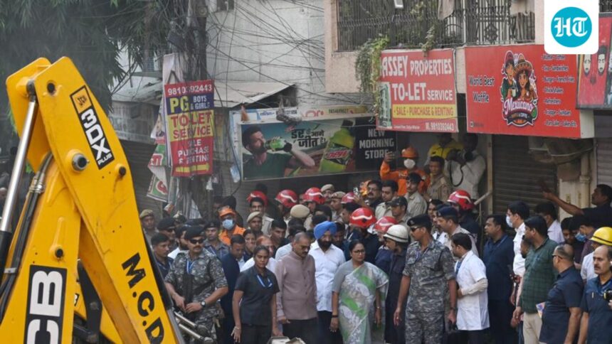 mcd-issues-notices-to-‘ruinous’-buildings-after-satya-niketan-pg-building-collapse