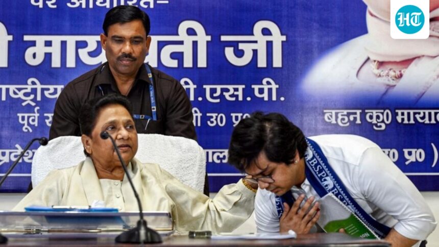 mayawati-sets-‘sanyas’-condition-to-restore-nephew-akash-anand’s-role-in-bsp