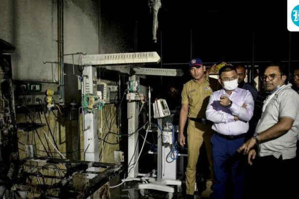 maharashtra:-five-suspended-over-amravati-hospital-fire-that-killed-three-infants