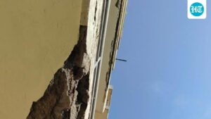 portion-of-roof-plaster-collapses-in-gurugram’s-residential-society