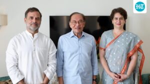 rahul-gandhi,-priyanka-meet-malaysian-pm-over-breakfast-amid-ongoing-brics-summit-in-delhi