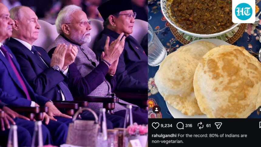 ‘indian-non-veg-food-is-delicious’:-rahul-gandhi’s-veiled-dig-at-brics-summit-menu