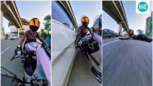 ‘asked-them-to-stop,-they-started-chasing’:-what-woman-biker-said-on-gurugram-road-rage-incident