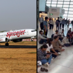 2-dubai-bound-spicejet-flights-hit-delays-at-delhi-airport,-protests-erupt