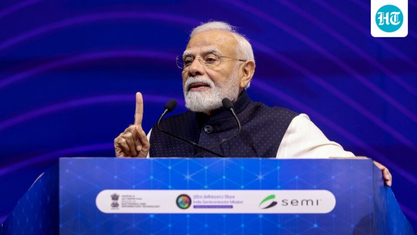 narendra-modi-birthday-highlights:-pm-inaugurates-semicon-2026-india,-addresses-bengal’s-‘annapurna-divas’-on-birthday