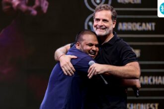 ‘cheap-theatre’-vs-‘democratic-right’:-bjp,-opposition-spar-over-pm-modi’s-mimicry-at-rahul-gandhi-event