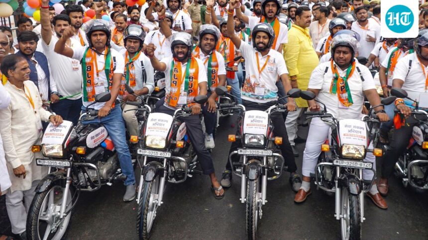 all-about-‘yatra-of-seva’:-20-teams-to-cover-35,500-km-between-gujarat’s-vadnagar-to-varanasi
