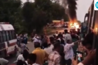 gujarat:-one-killed,-11-injured-as-speeding-scorpio-hits-ambaji-bound-group-in-sabarkantha