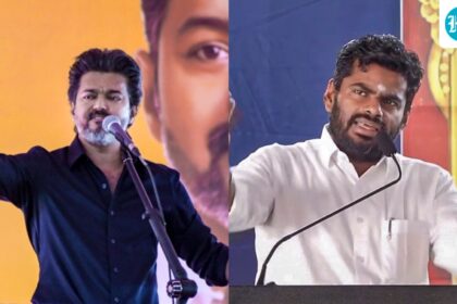 tamil-nadu-cm-vijay’s-london-trip-faces-fresh-attack-as-annamalai-takes-‘dead-economy’-jibe