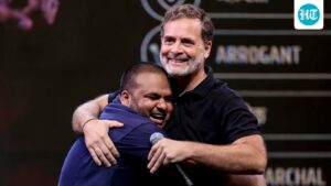 ‘party-of-comedians’:-bjp-slams-rahul’s-modi-mimicry-act-at-chatron-ki-goonj-event