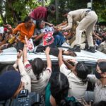 aisa-says-neha-bora-picked-up-by-cops-in-private-vehicle,-delhi-police-denies-claim