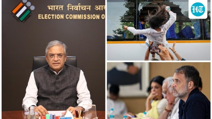 india-bloc-protest-live:-opposition’s-mega-march-to-eci-headquarters-against-gyanesh-kumar-today;-raf-deployed
