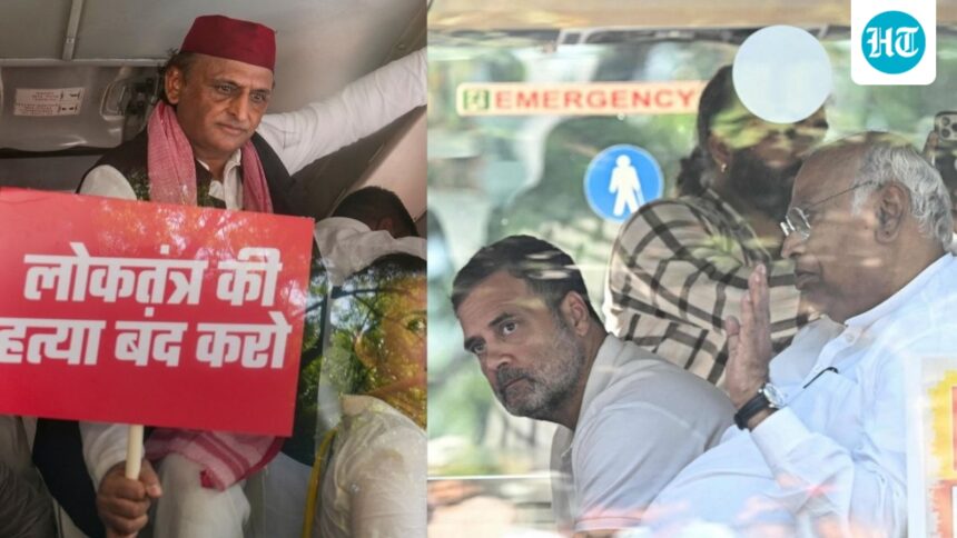 akhilesh-yadav’s-sp-skips-kharge’s-delhi-lunch,-senior-official-blames-‘delayed-communication’