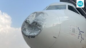 patna-lucknow-indigo-flight’s-nose-suffers-damage,-lightning-strike-among-suspected-causes